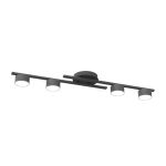 Emibig Plafondlamp Fragment Staal Zwart | Geschikt voor 4x GX53 - Max 12W