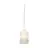 It's about RoMi Hanglamp Verona Glas Wit | Geschikt voor 1x E27 